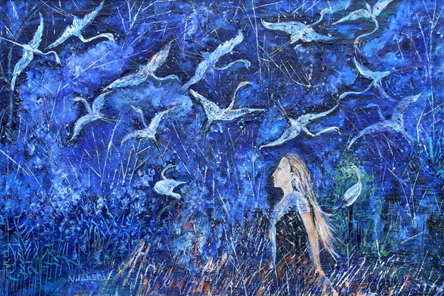 A painting by Nilakshi Bezbaruah