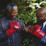 Former South African President Nelson Mandela