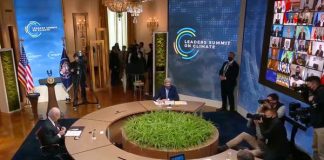 Biden’s Earth Day summit saw many nations increase their climate change commitments. Kyodo via AP Images