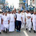 Rahul Gandhi reached Kerala's Thiruvananthapuram as part of Congress party's Bharat Jodo Yatra campaign. (Photo: Twitter/@INCIndia)