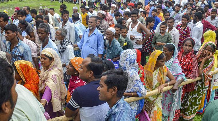 Assam had been witnessing major daytime as well as night protests against the implementation of the NRC Assam had been witnessing major daytime as well as night protests against the implementation of the NRC