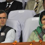 National Conference leader Omar Abdullah and Peoples Democratic Party President Mehbooba Mufti.