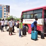 kota bus, migration return, bihar