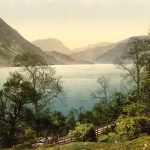 Ullswater from Gowbarrow Park in the Lake District where the Wordsworth walked often. Wikimedia