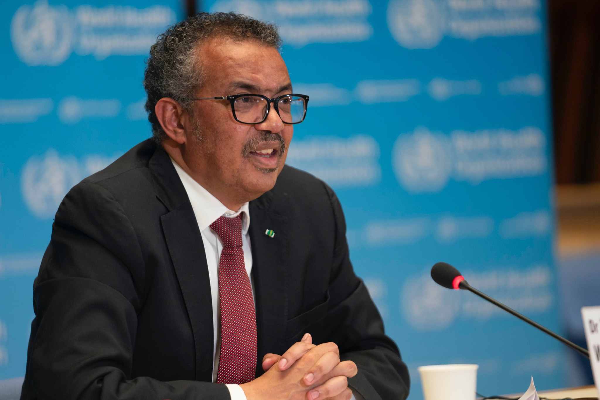 WHO director-general Tedros Adhanom Ghebreyesu