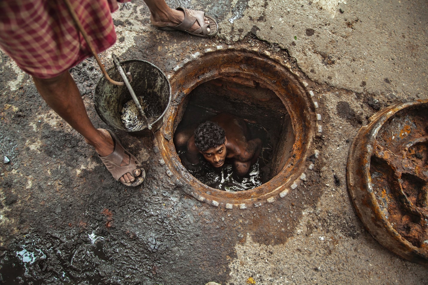 Sanitation Workers at Risk