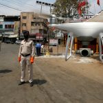 india coronavirus drone