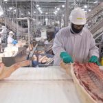 Workers in a pork processing plant, 2016. USGAO/Wikipedia