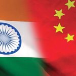 National Flag of INDIA and CHINA.