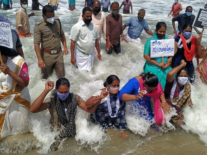 women kerala jal samadhi