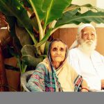 Sunderlal Bahuguna with wife Vimla Bahuguna