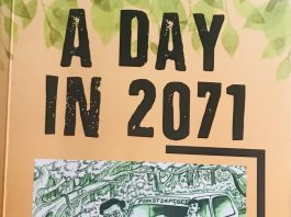 Book Cover/ A Day in 2071