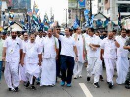 Rahul Gandhi reached Kerala's Thiruvananthapuram as part of Congress party's Bharat Jodo Yatra campaign. (Photo: Twitter/@INCIndia)
