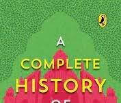 BOOK COVER/ A COMPLETE HISTORY OF INDIA